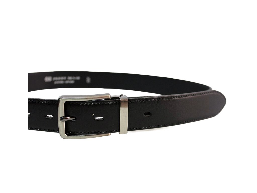 Pánský společenský kožený opasek KUBÁT
