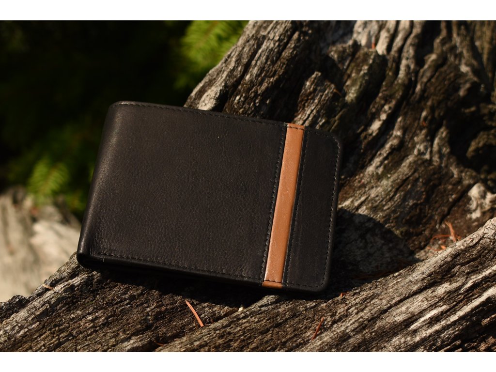 Interiér pánské peněženky KUBÁT