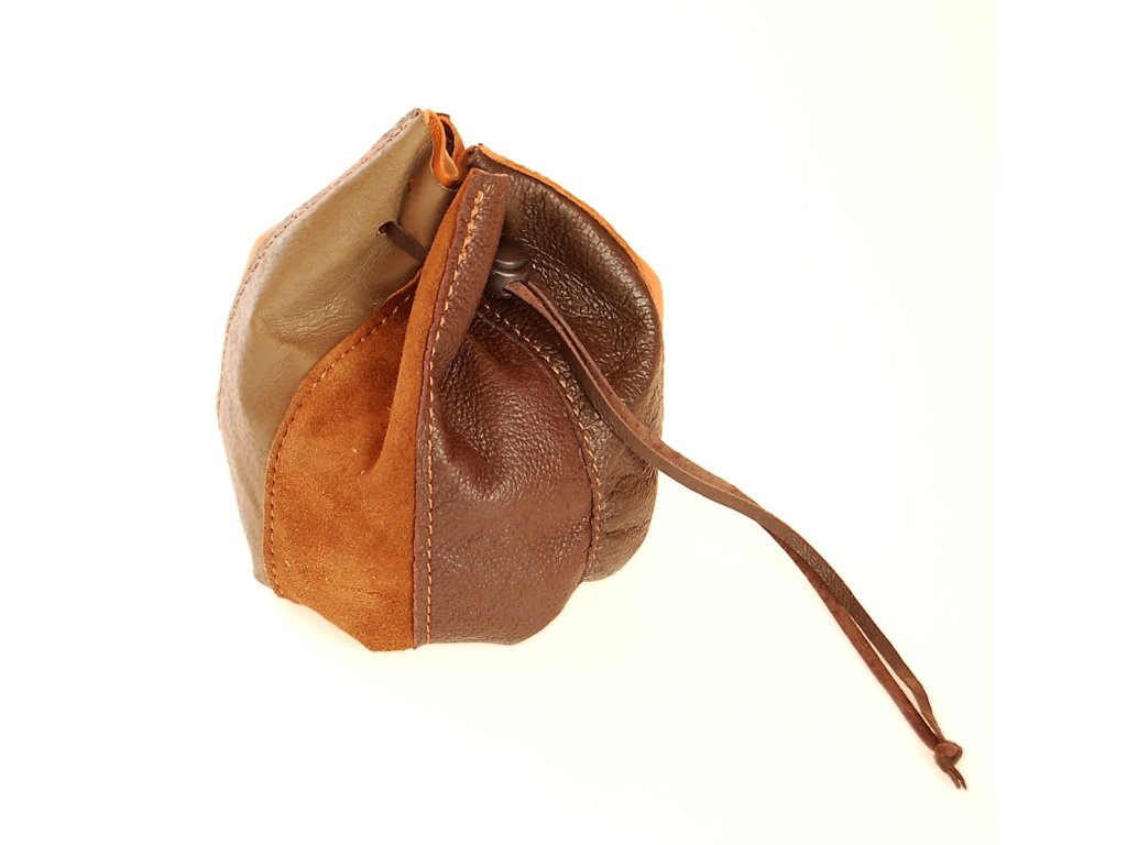 Kožený měšec velký