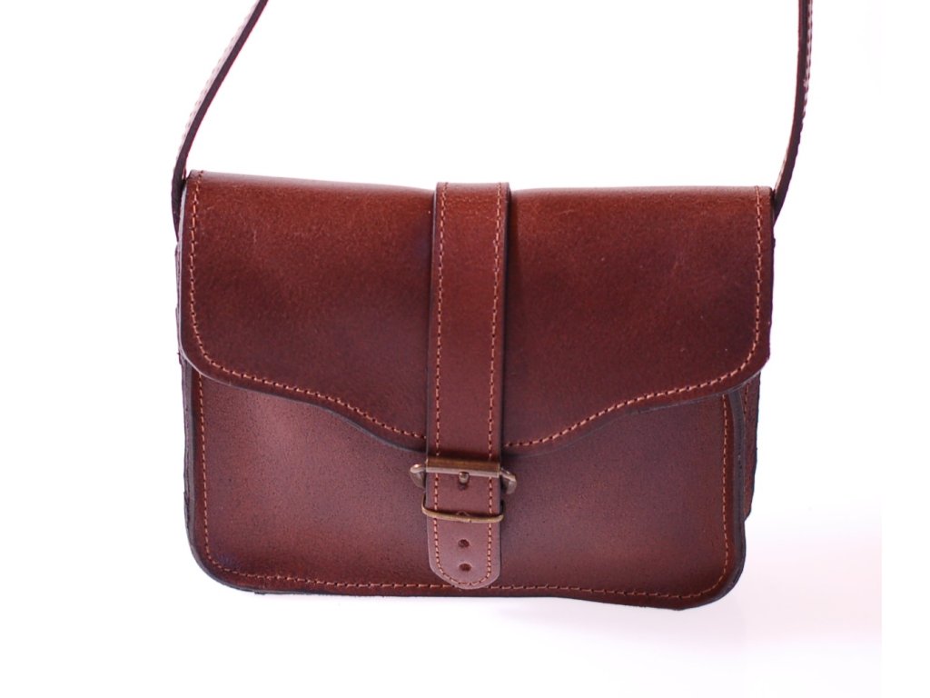 Dámská kožená kabelka Ája