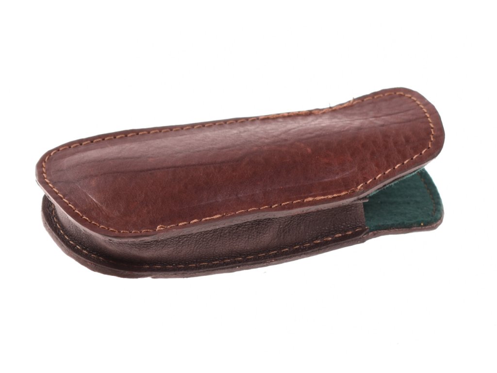 Kožené klasické pouzdro na brýle