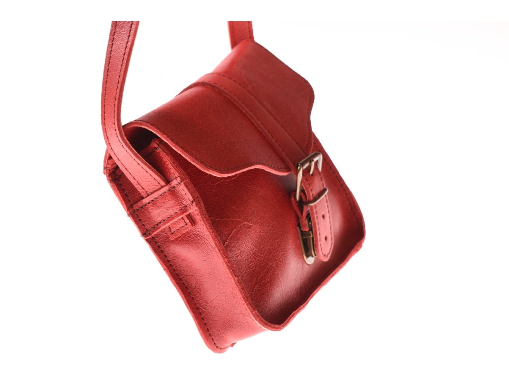 Dámská kožená kabelka Ája