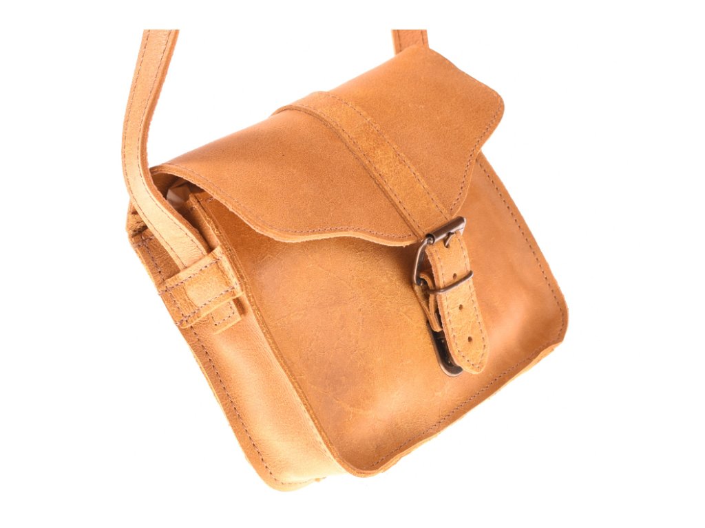 Dámská kožená kabelka Ája