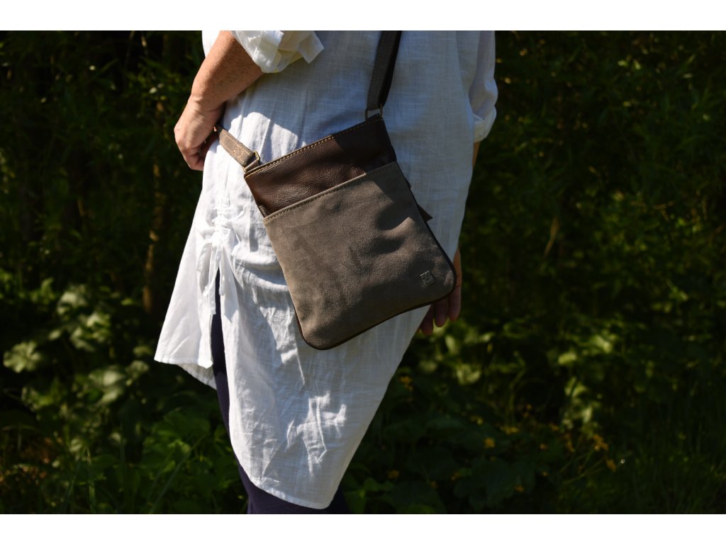 Kožená kabelka Lenka malá