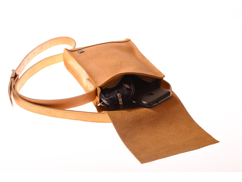 Kožená mošnička Alice