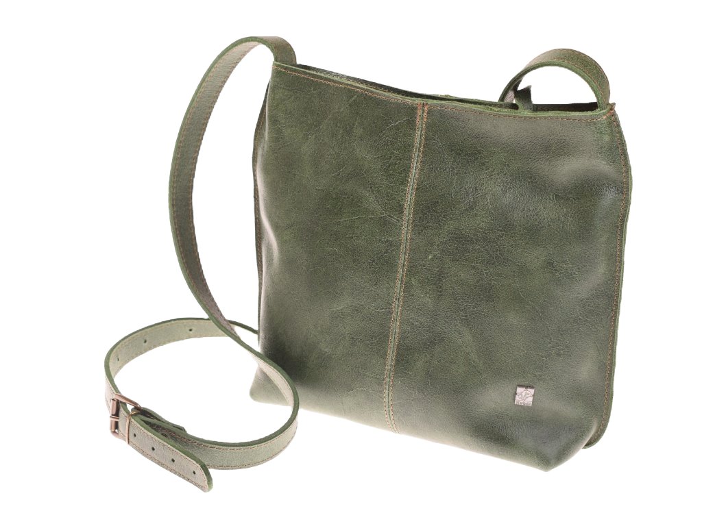 Dámská kožená kabelka Fiala