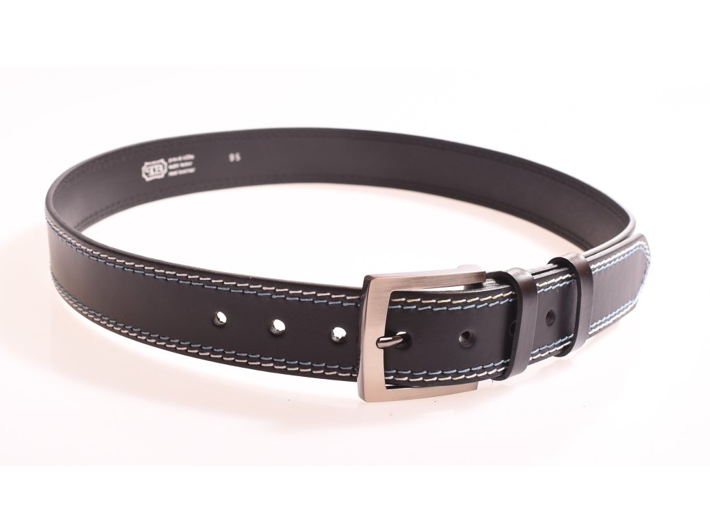 Pánský kožený opasek