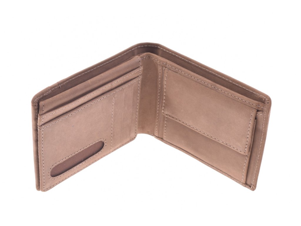 Interiér pánské peněženky KUBÁT