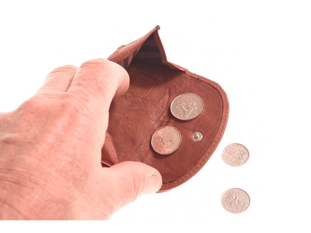 Ručně vyráběná mini peněženka KUBÁT – Ema