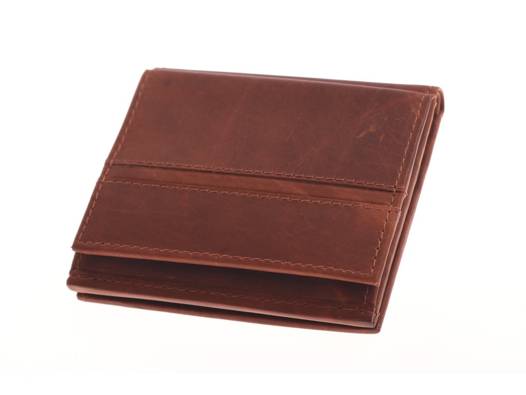 Cestovní kožená peněženka KUBÁT malá