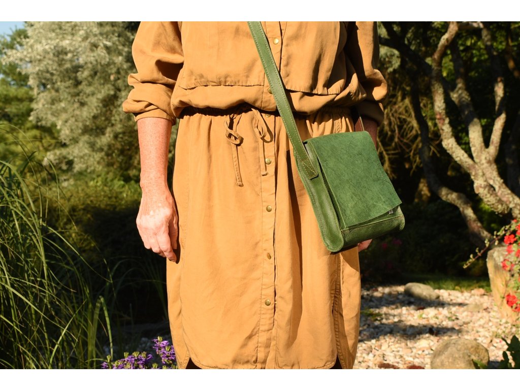 Malá kožená mošna Alice