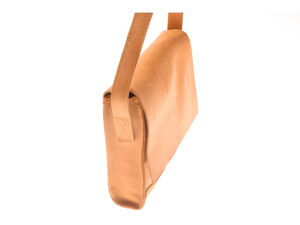 Detail kožené mošničky Dáda