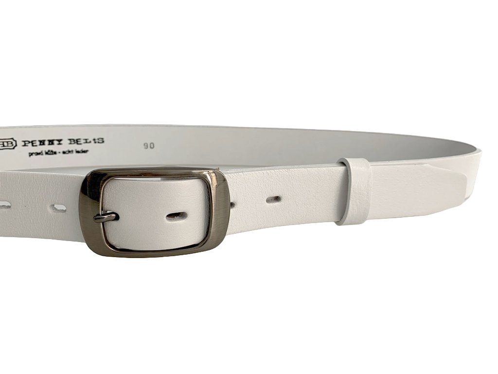 Dámský kožený opasek KUBÁT s oválnou sponou