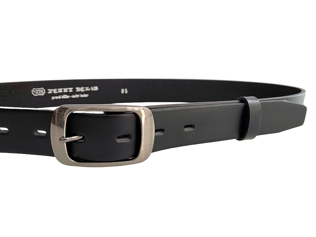 Dámský kožený opasek KUBÁT s oválnou sponou