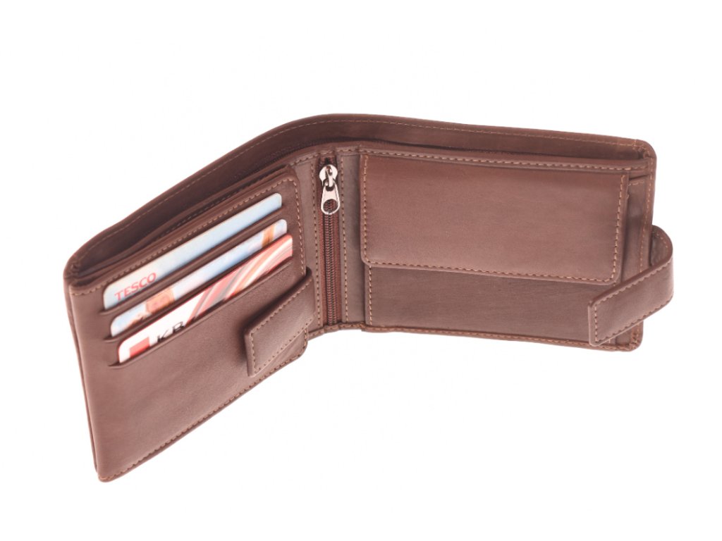 Ručně vyráběná pánská peněženka KUBÁT