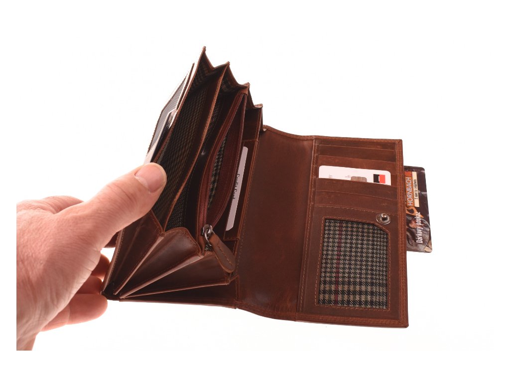 Interiér dámské peněženky KUBÁT – psaníčko