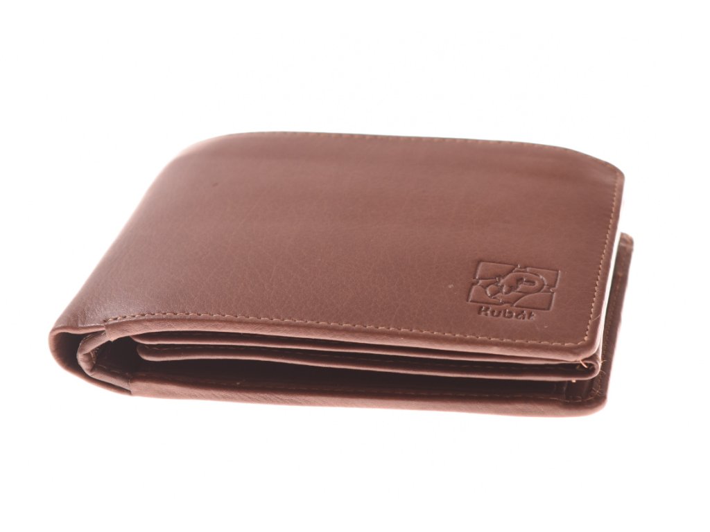 Pánská kožená peněženka KUBÁT – hnědá