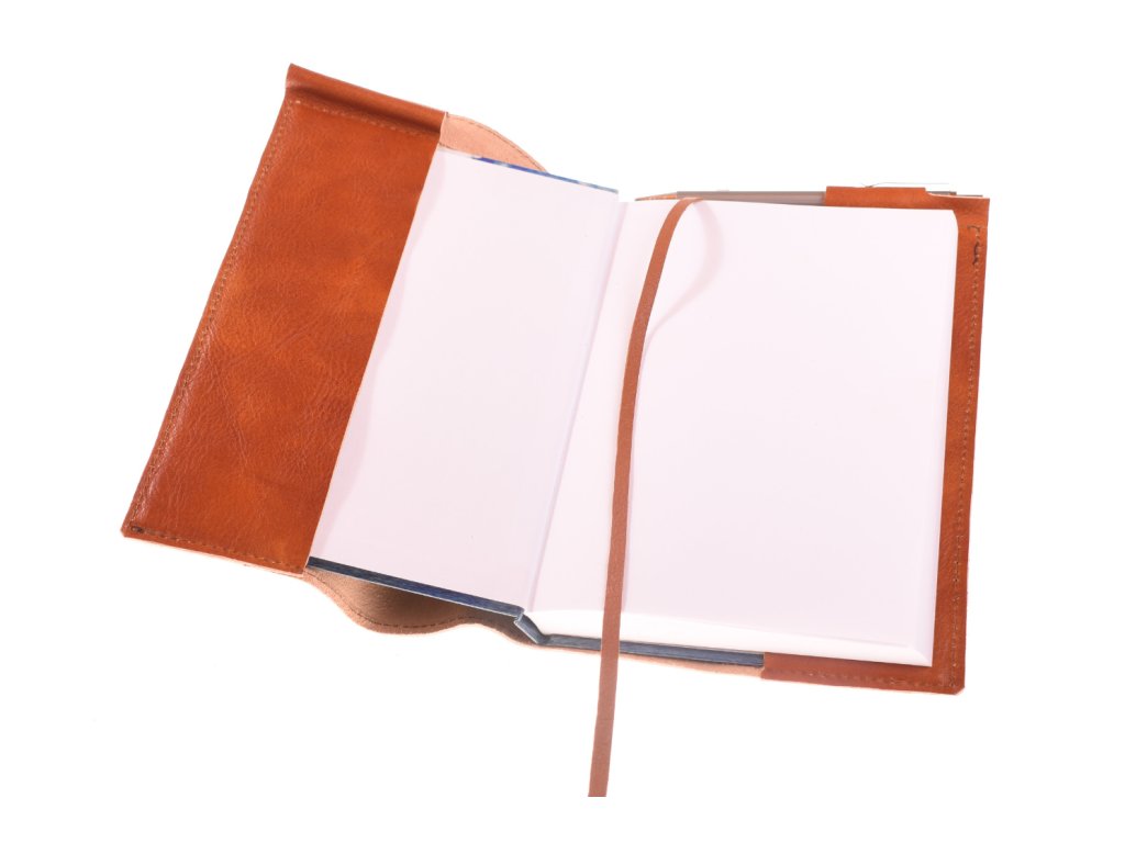 Kožený obal na knihu