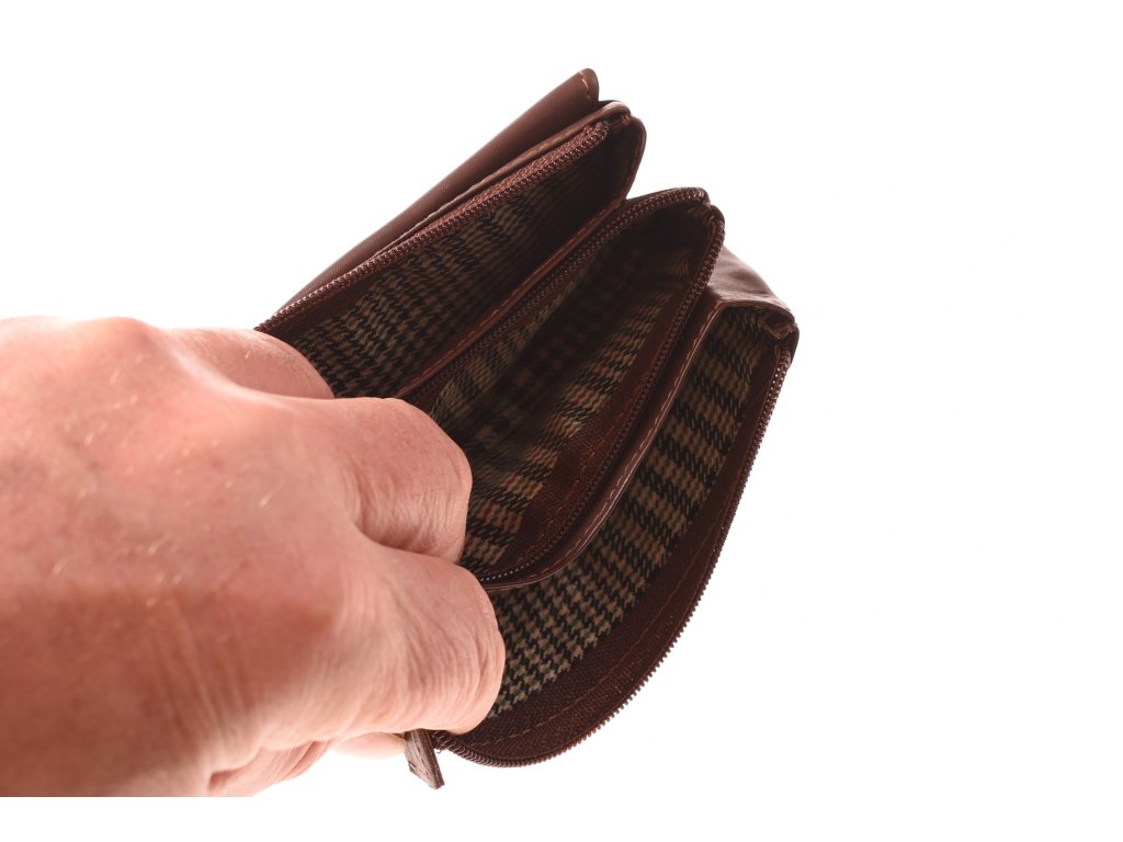 Ručně vyráběná mini peněženka KUBÁT