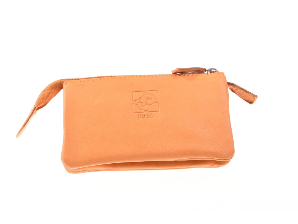 Kožená mini peněženka KUBÁT – harmonika