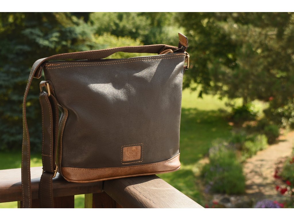 Dámská kožená kabelka Barbora