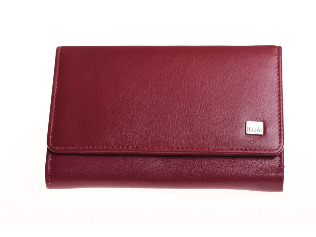 Dámská luxusní kožená peněženka KUBÁT – malé modré psaníčko