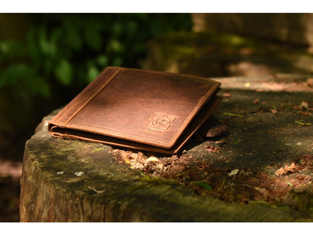 Interiér pánské peněženky KUBÁT