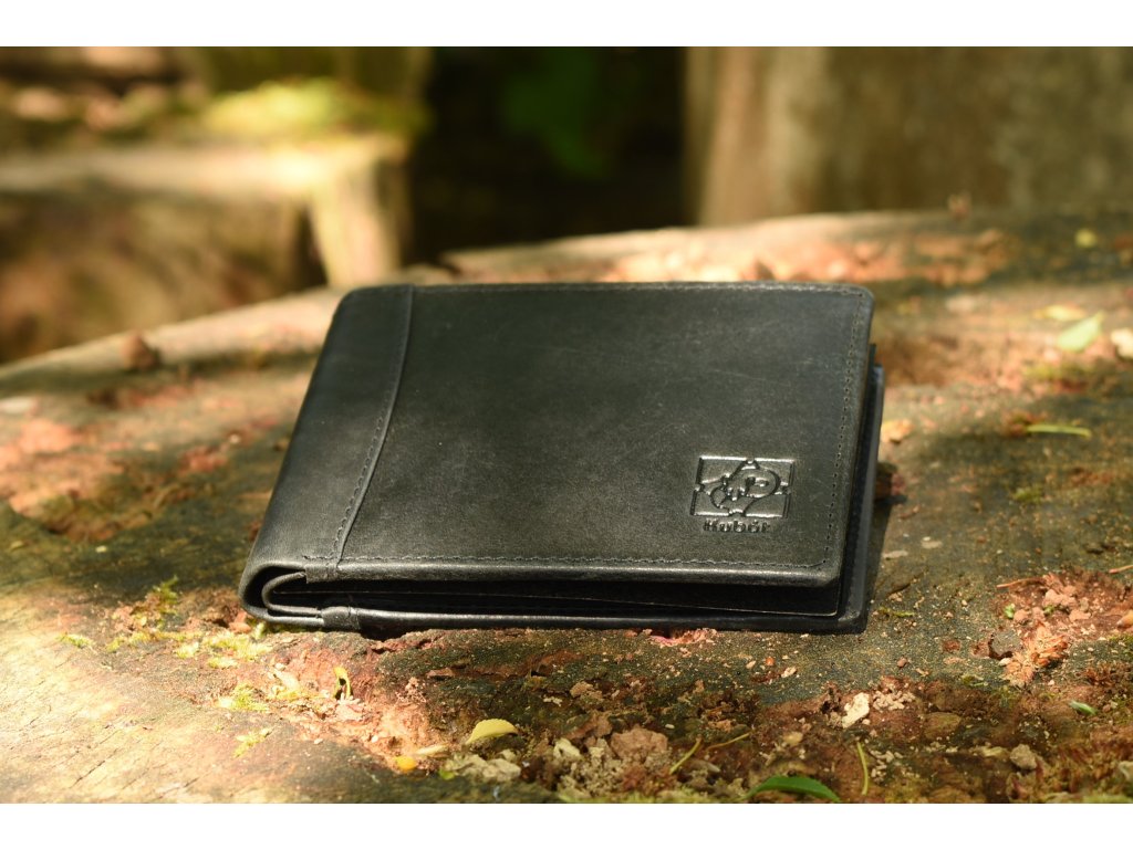Interiér pánské peněženky KUBÁT