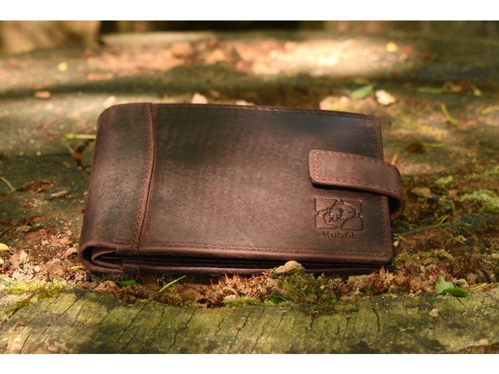 Interiér pánské peněženky KUBÁT