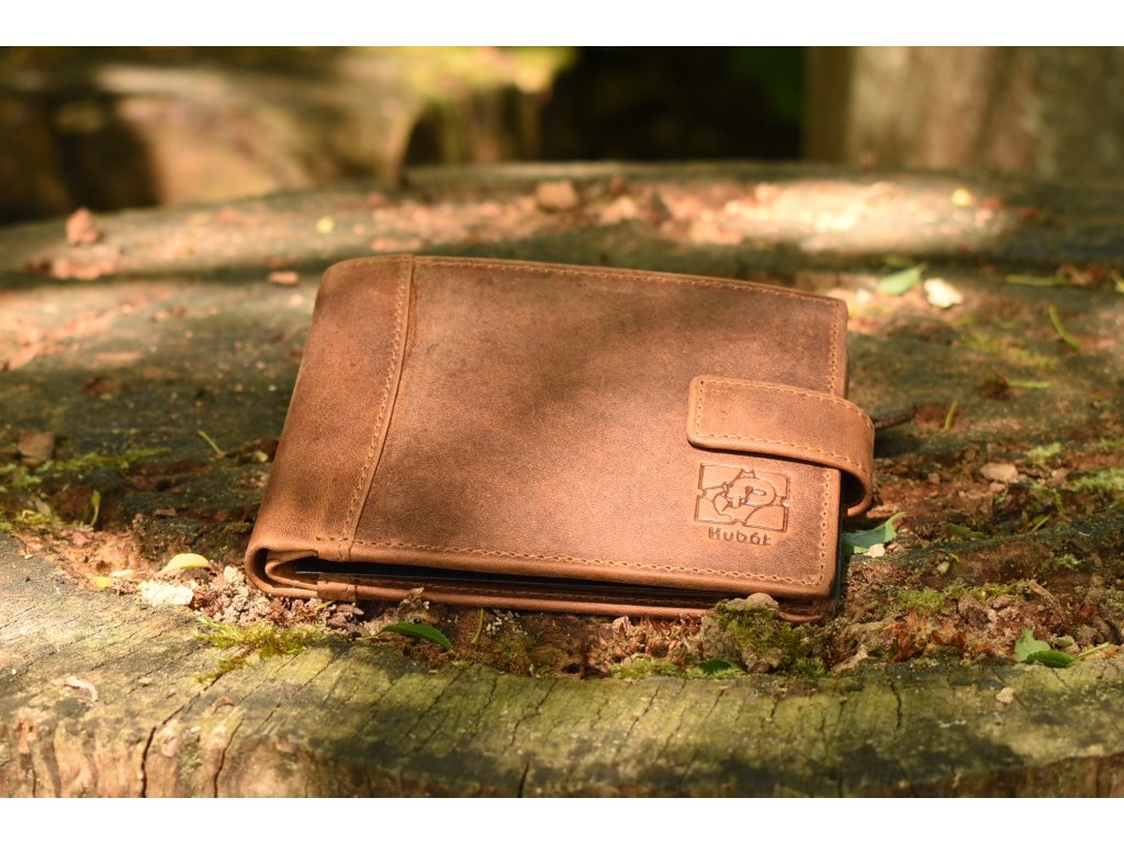 Interiér pánské peněženky KUBÁT