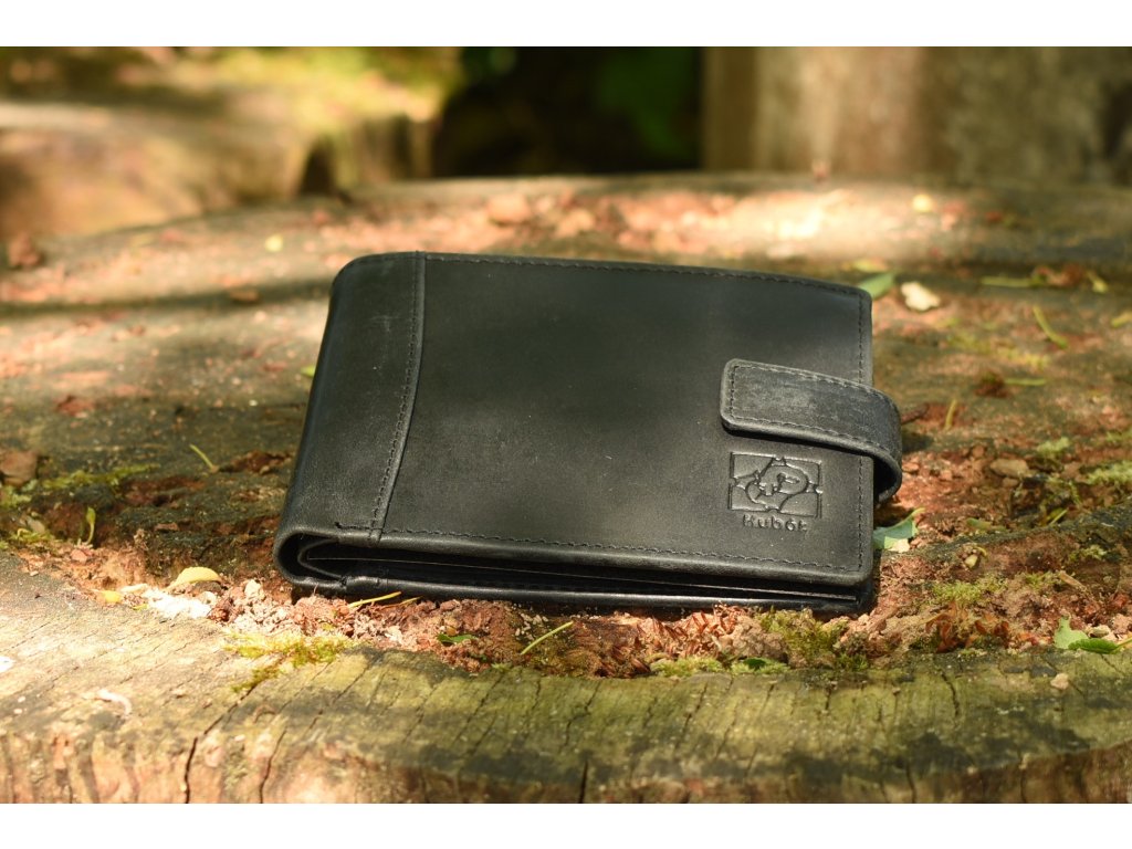 Interiér pánské peněženky KUBÁT