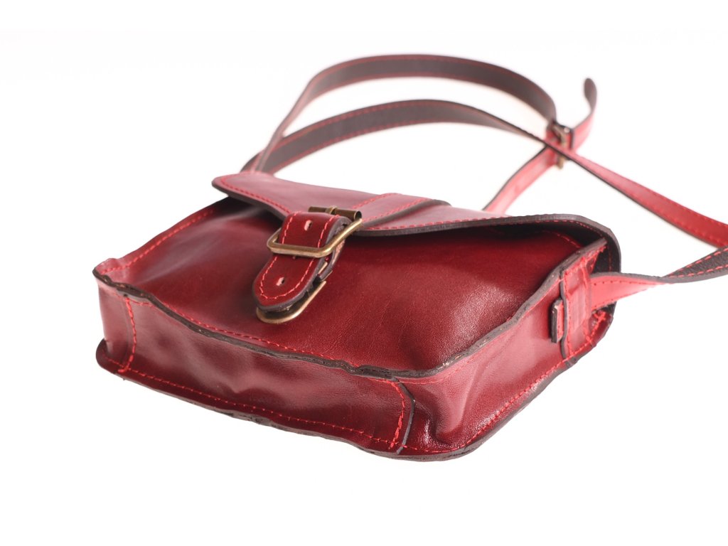 Dámská kožená kabelka Ája