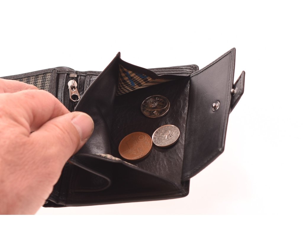 Ručně vyráběná pánská peněženka KUBÁT