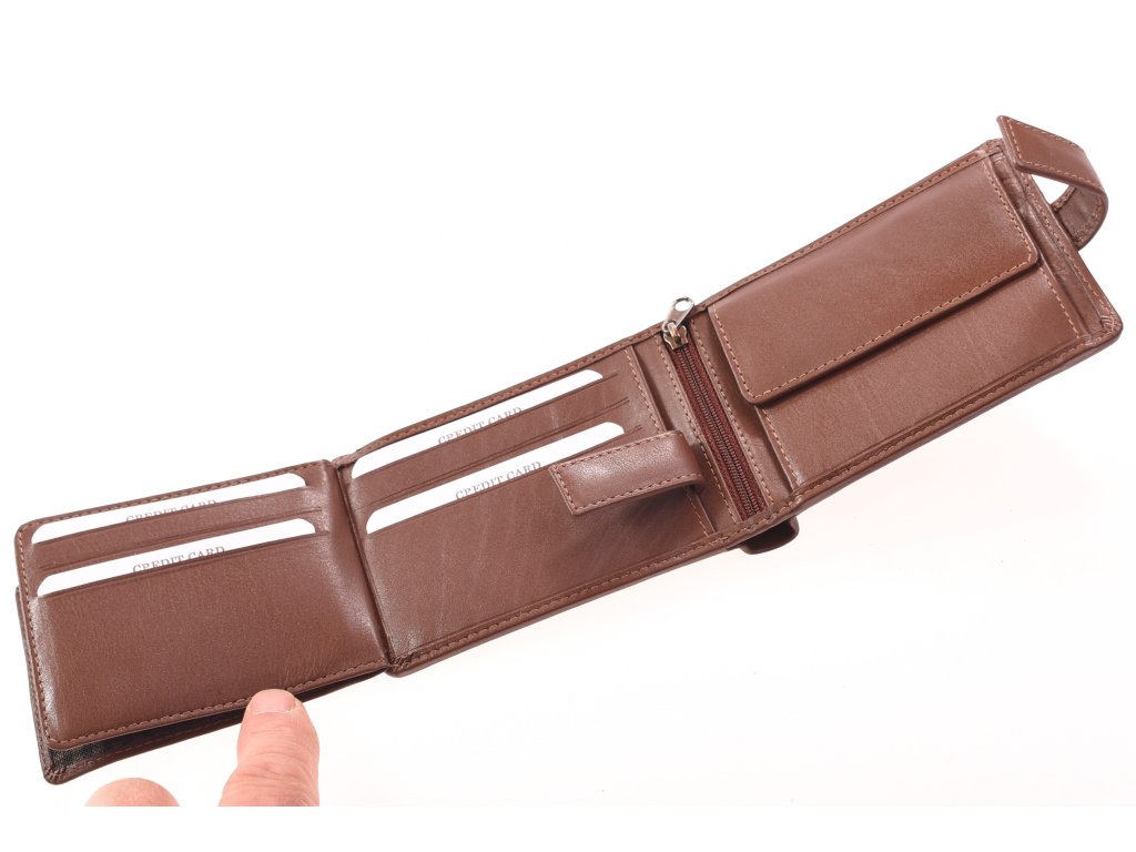 Ručně vyráběná luxusní peněženka KUBÁT