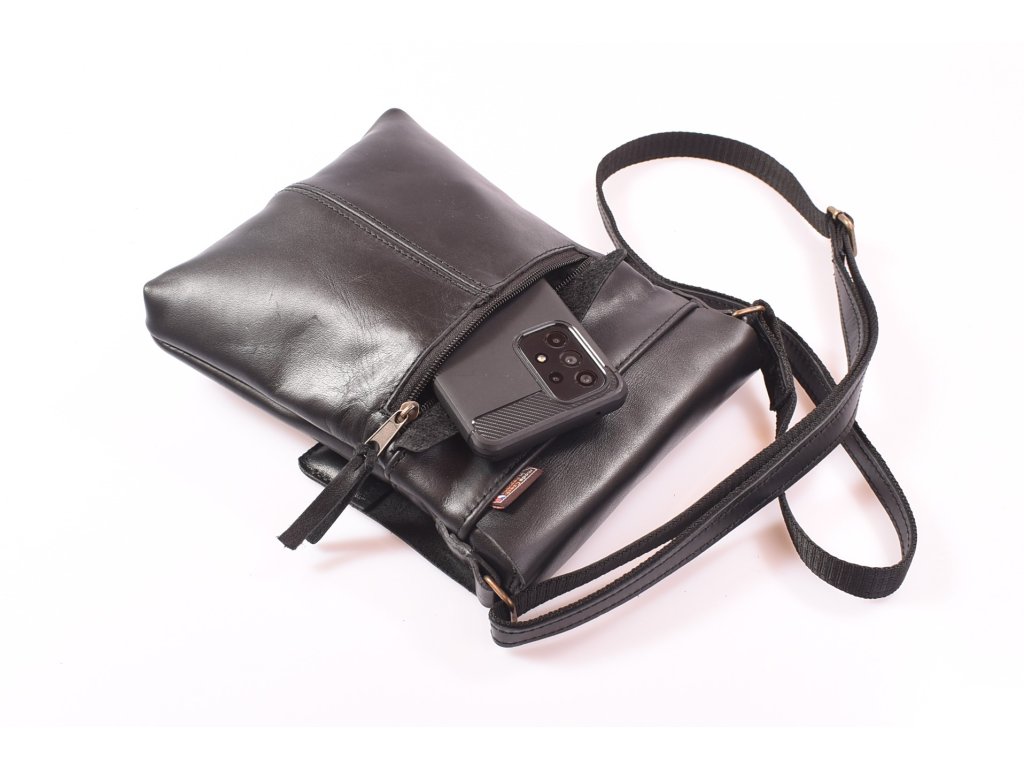 Malá kožená taška Helík