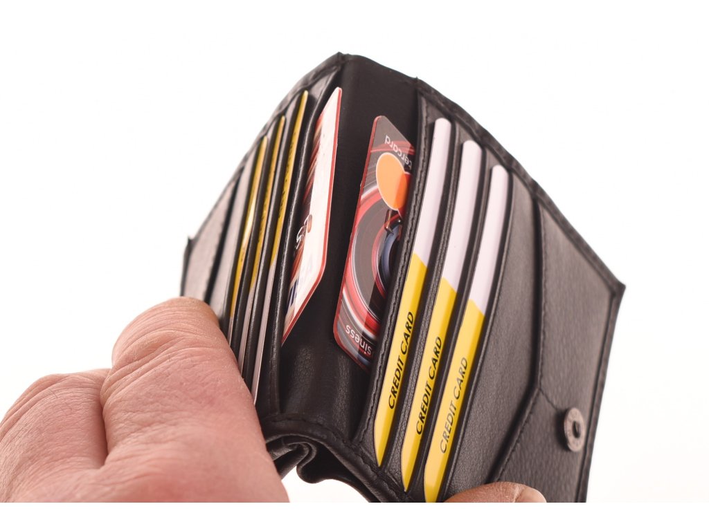 Ručně vyráběná kožená peněženka KUBÁT