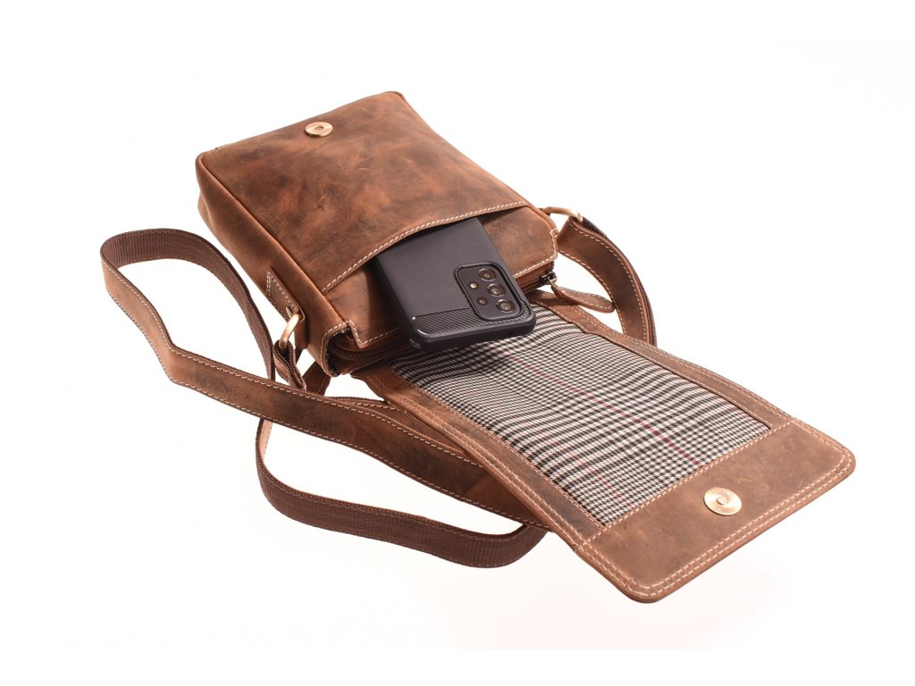 Kožená taška přes rameno Playa