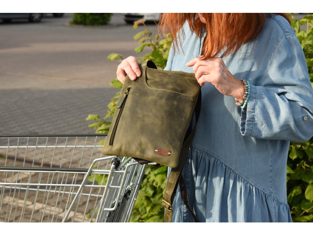 Univerzální kožená taška UNI