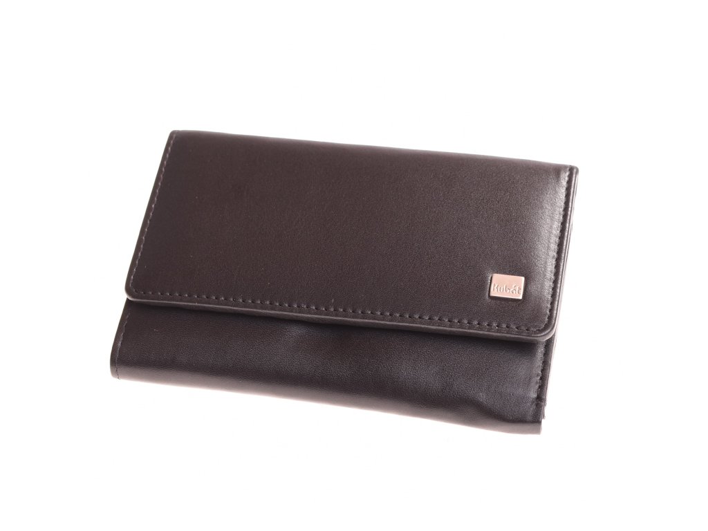 Dámská luxusní kožená peněženka KUBÁT – malé modré psaníčko