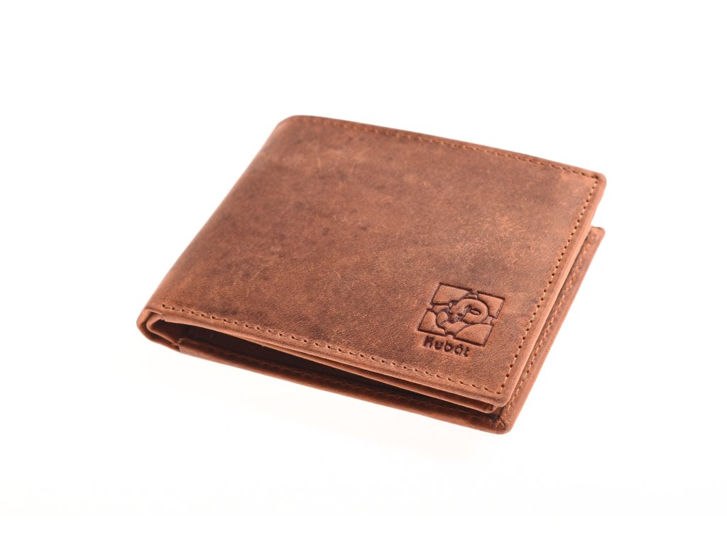 Pánská kožená malá peněženka KUBÁT