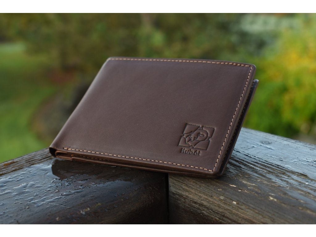 Interiér pánské peněženky KUBÁT