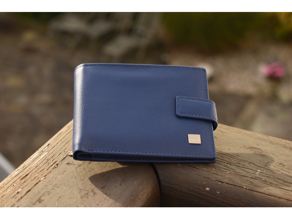 Interiér pánské luxusní peněženky KUBÁT