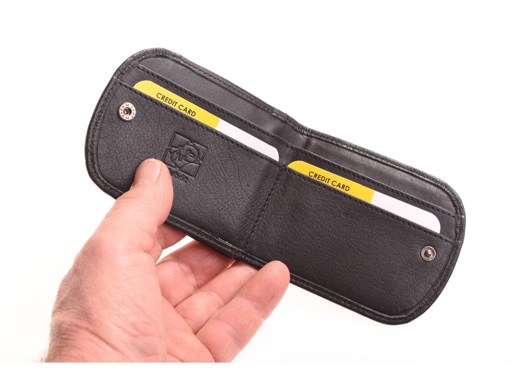 Ručně vyráběná kožená peněženka KUBÁT – Podkova