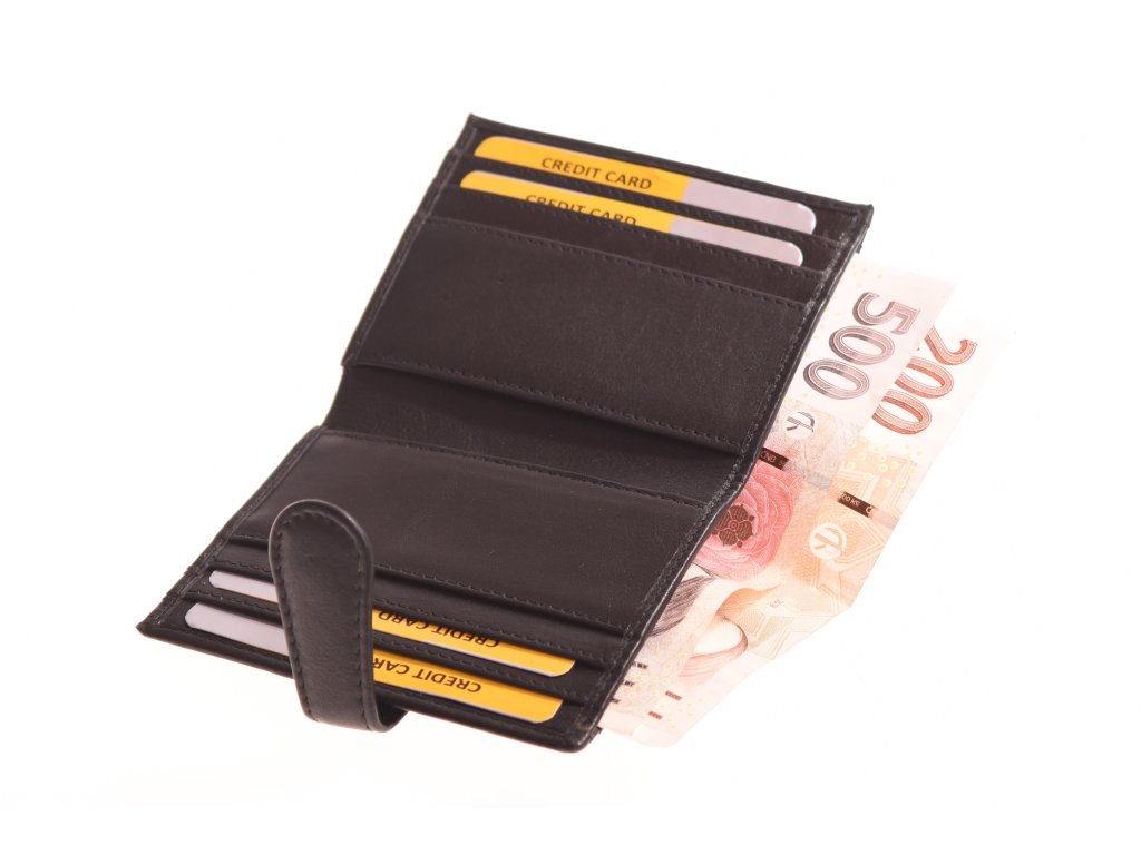 Ručně vyráběná kožená peněženka KUBÁT – Malý jazyk