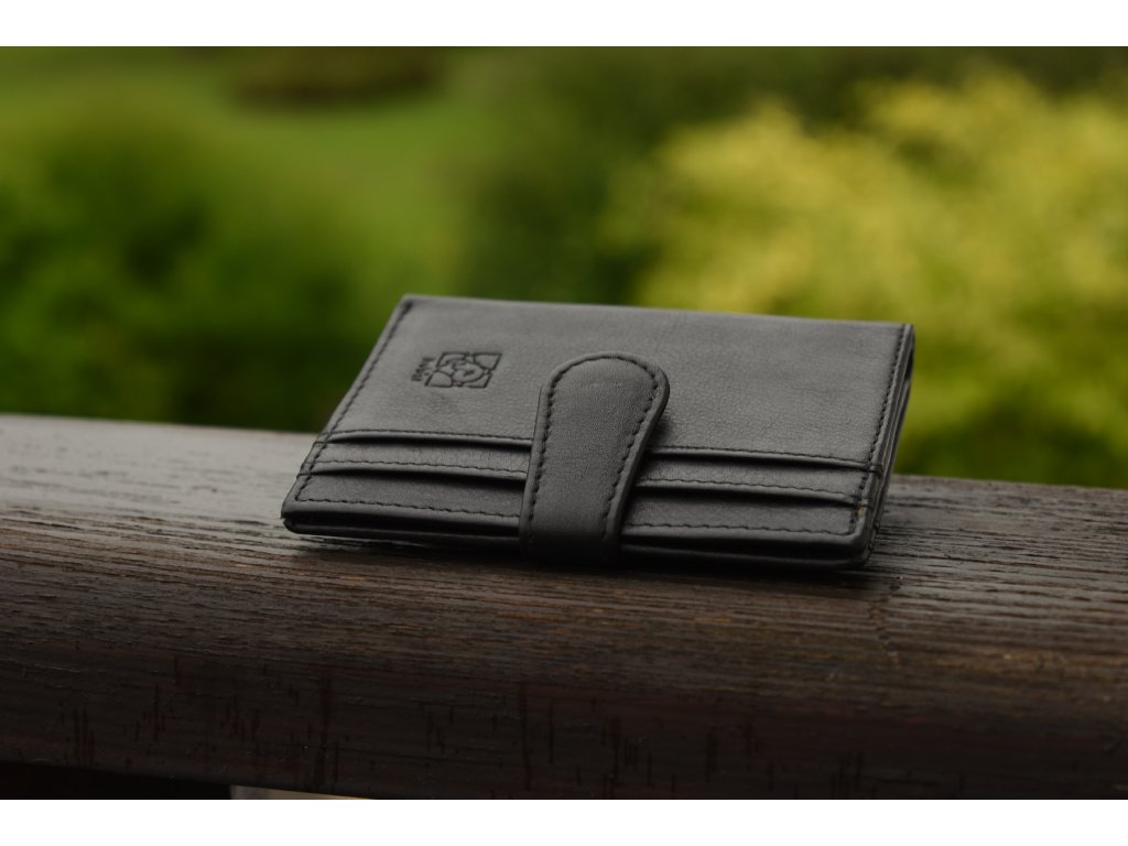 Peněženka na karty Malý jazyk – vnitřní členění