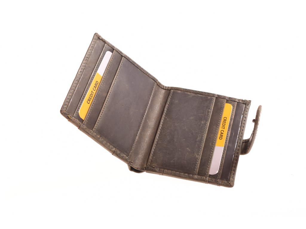 Ručně vyráběná kožená peněženka KUBÁT – Malý jazyk