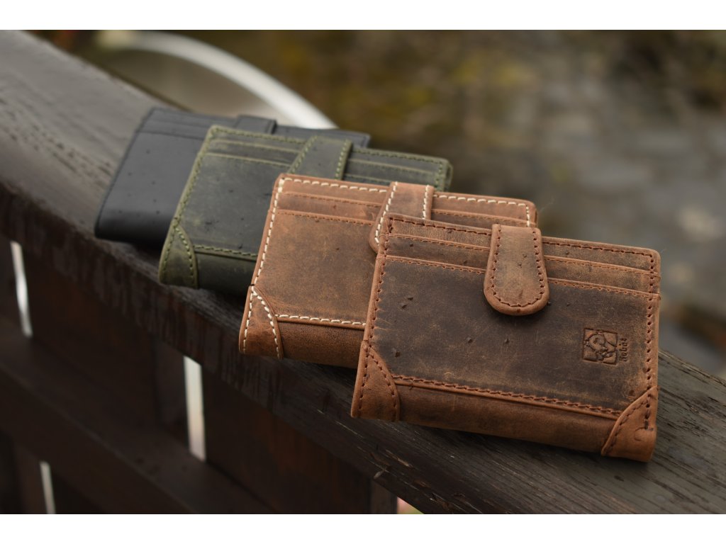 Peněženka na karty Malý jazyk – vnitřní členění