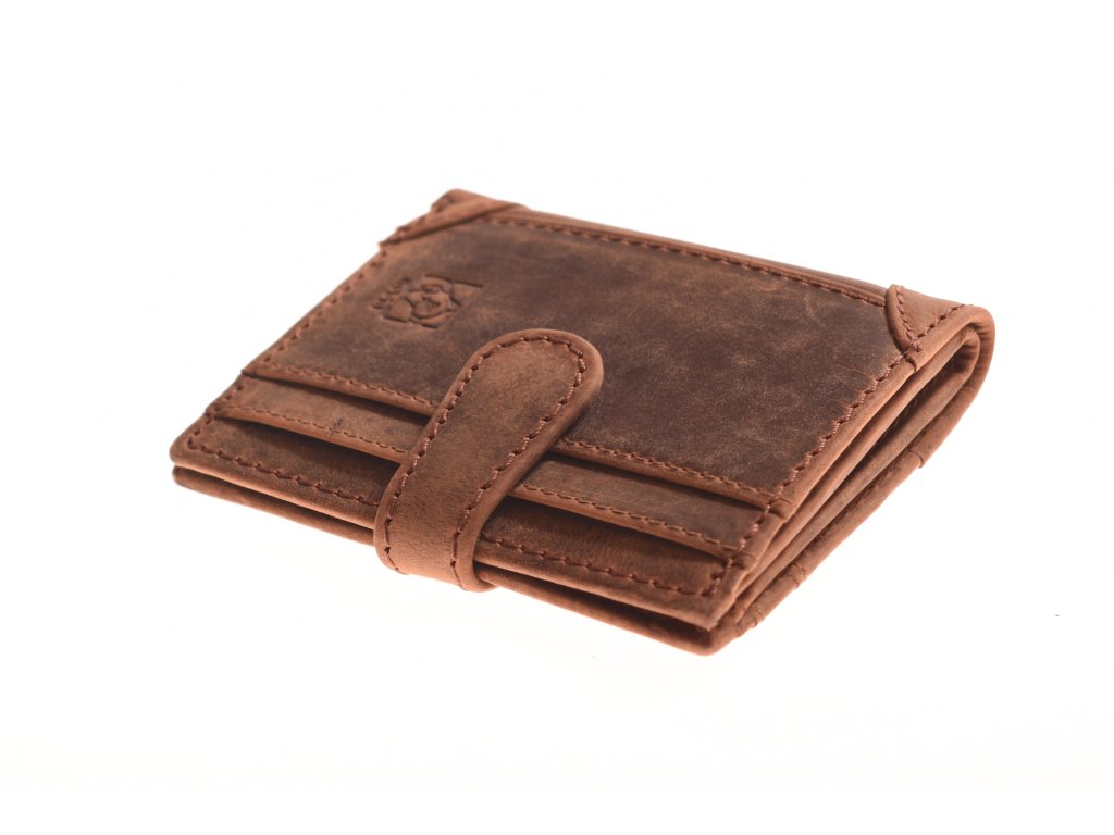 Ručně vyráběná kožená peněženka KUBÁT – Malý jazyk
