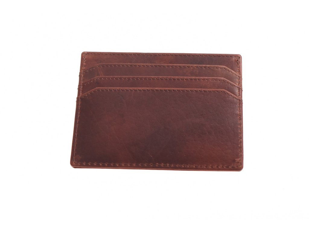 Kožené pouzdro na karty Kartovník
