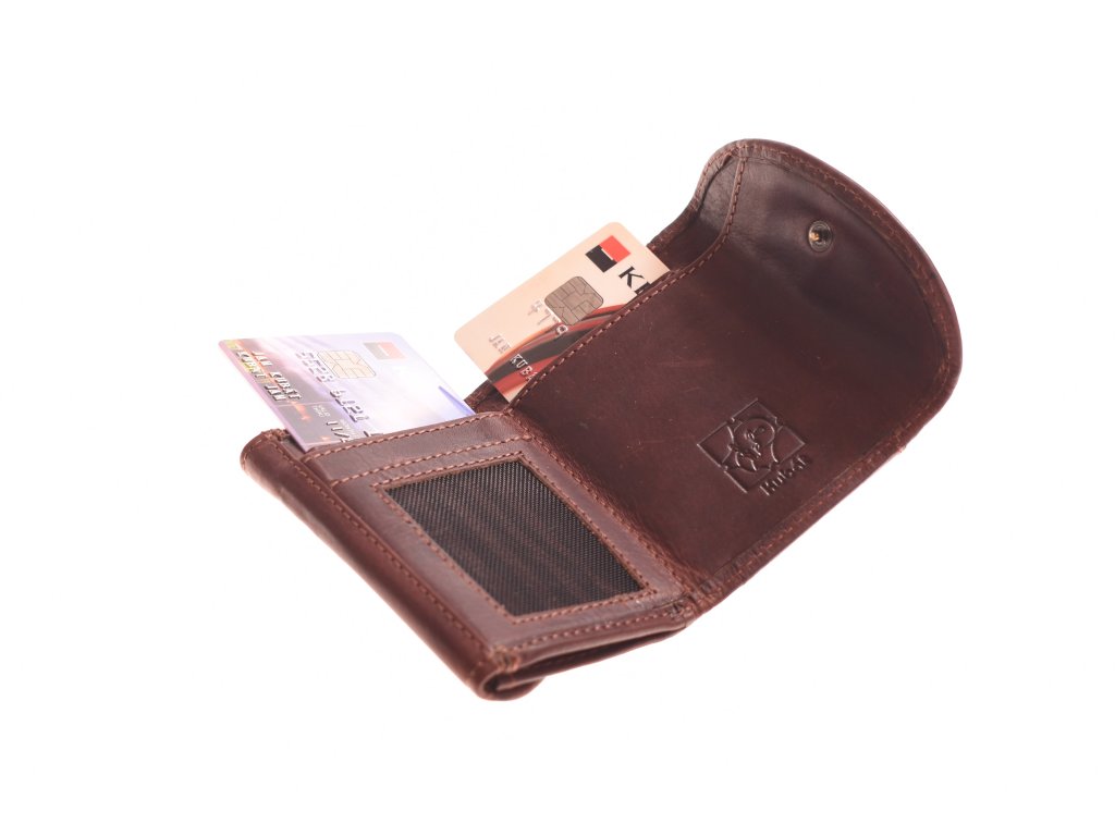 Ručně vyráběná mini peněženka KUBÁT – Ema